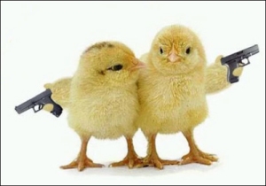 Guns Don't Kill People. Chicks With Guns Kill People.