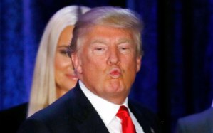 "I love myself SO much," says Donald Trump, "that I wish I could two solid weeks kissing myself!"