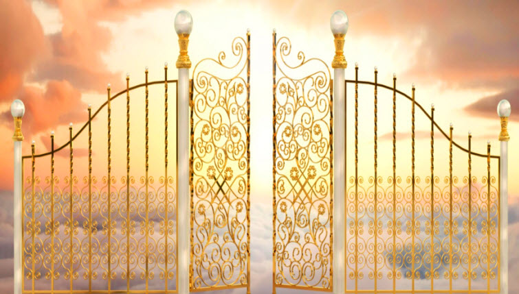 pearly gates clipart free - photo #41