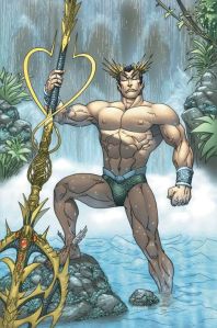 Hi.  Prince Namor, the Sub-Mariner, here.   Before I get started, let me warn everyone reading this, I'm VERY sensitive about 2 things: The tiny wings on my feet, and the big, pointy crown on my head.  Make fun of them, or giggle at them, and I'll stick my big-ass scepter up your tushy.  So, no laughing.  Now, on to business.  As many of you may know, I live underwater in the Kingdom of Atlantis.  Yes, Atlantis, remember now, no laughing.  Thing is, in Atlantis, the only thing we wear are s